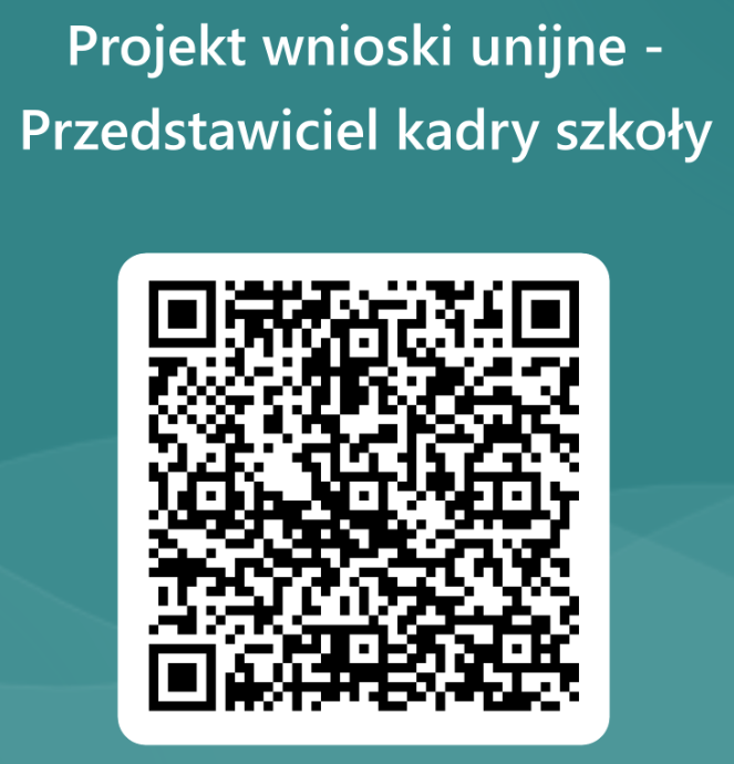Formularz do wypełnienia dla kadry: https://forms.office.com/e/qikFSvBxcM